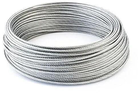 Round coil 316 Stainless Steel Wire, Color : Silver