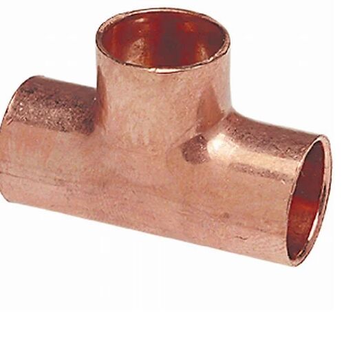 Copper Venturi Tee, Connection : Welded
