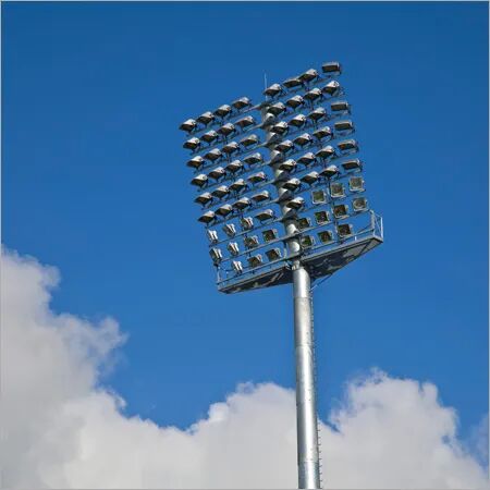 Stadium High Mast Light, for Bright Shining, Color : Silver