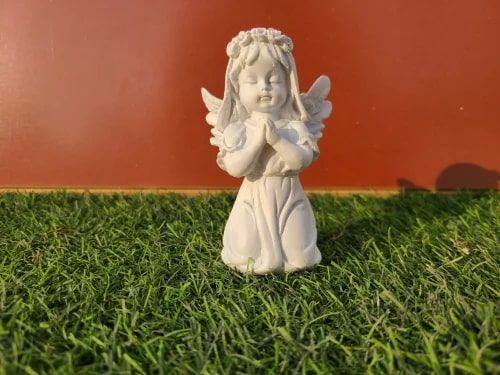 500gm Polyresin Angel Showpiece, Size : 4.5 Inch