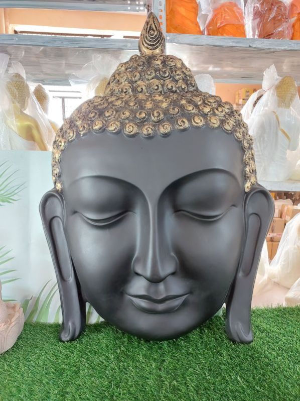 Polished Buddha Face, For Garden, Home, Office, Shop, Size : 40 Inch