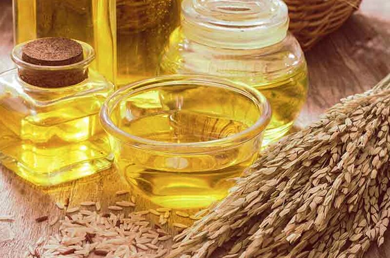 Rice bran oil, for Cooking, Packaging Size : 1-5Ltr