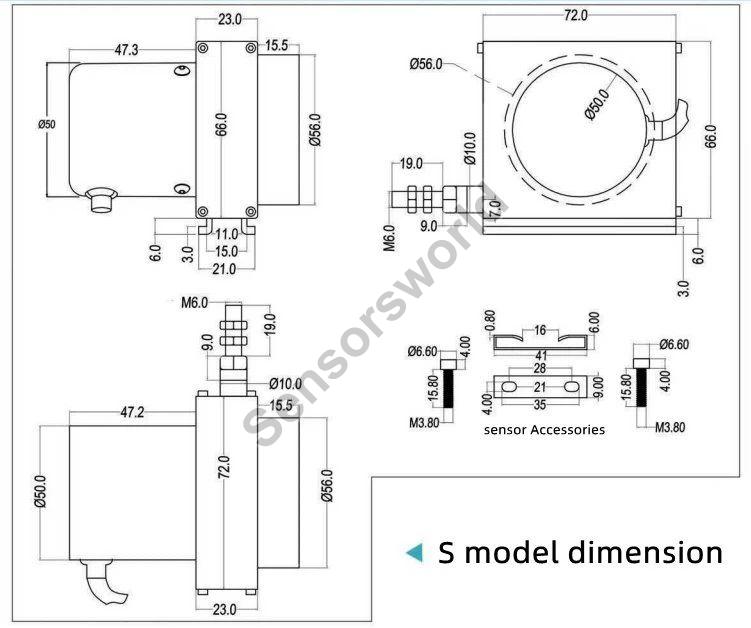 Wire Encoder Sensor