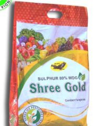 Shree Gold Sulphur 80% Wdg Fungicides, Form : Liquid Concentrate