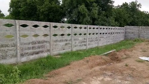 5 Feet Cement Compound Wall