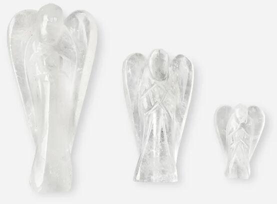 Transparent Clear Quartz Crystal Angels