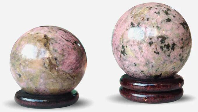 Rhodonite Crystal Balls