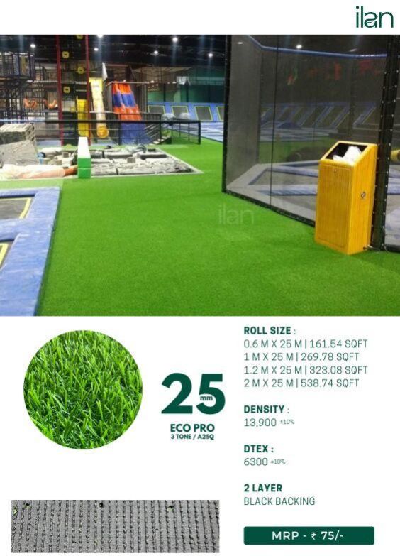 25 Mm Eco Pro Artificial Grass