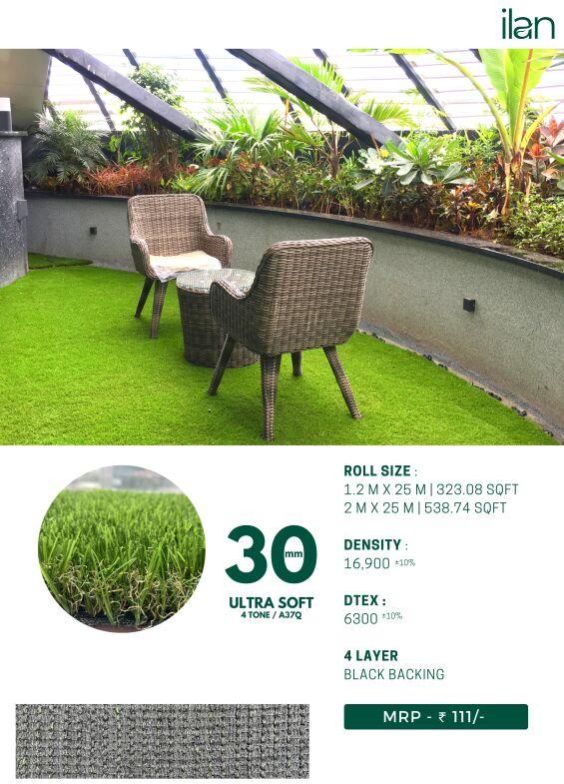 30 Mm Ultra Green Grass