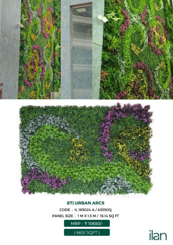Urban Arcs Artificial Green Walls