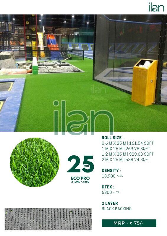 GREEN 25 mm eco pro artificial grass, Technics : Attractive Look, Machine Made