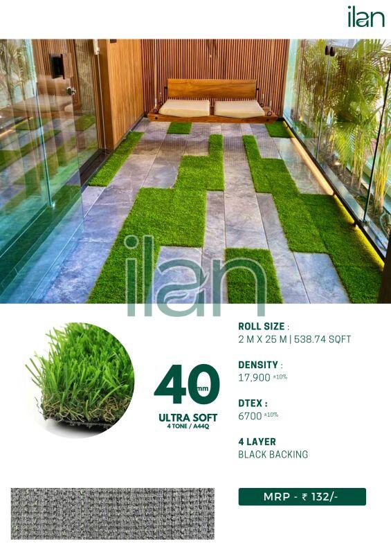 40 mm ultra soft artificial grass, Size : Multisize