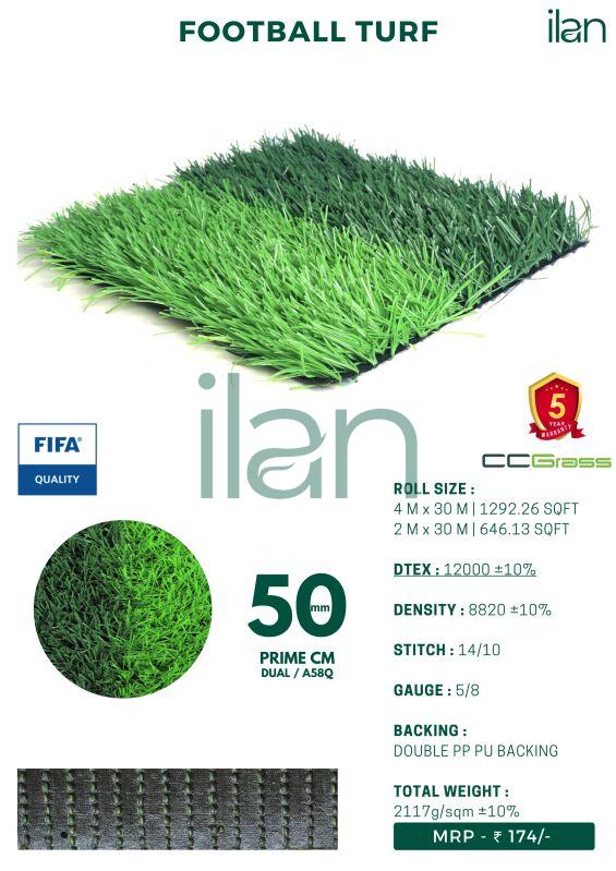 50 Mm Prime Cm Dual Turf, Width : 2 Mtr