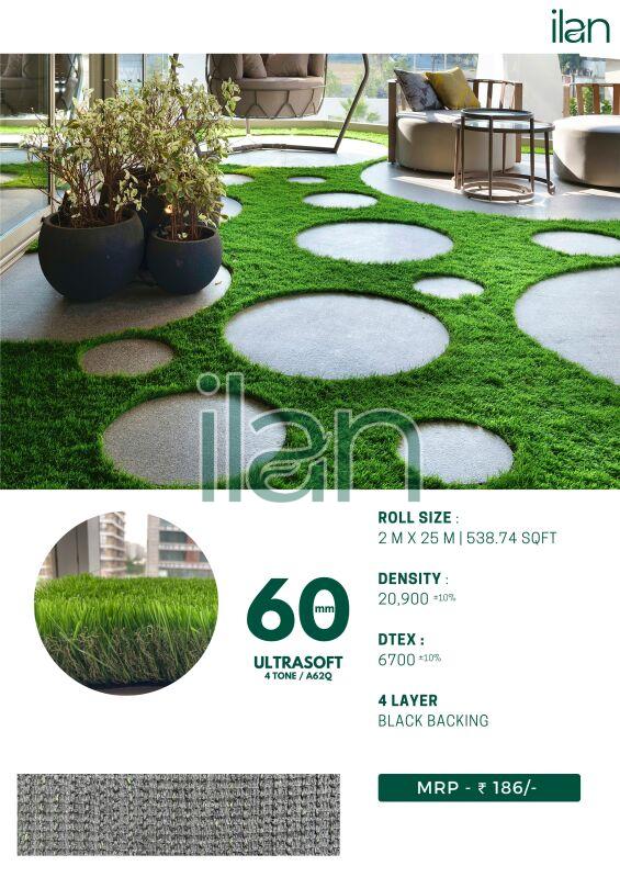 60 mm ultra soft lawn grass