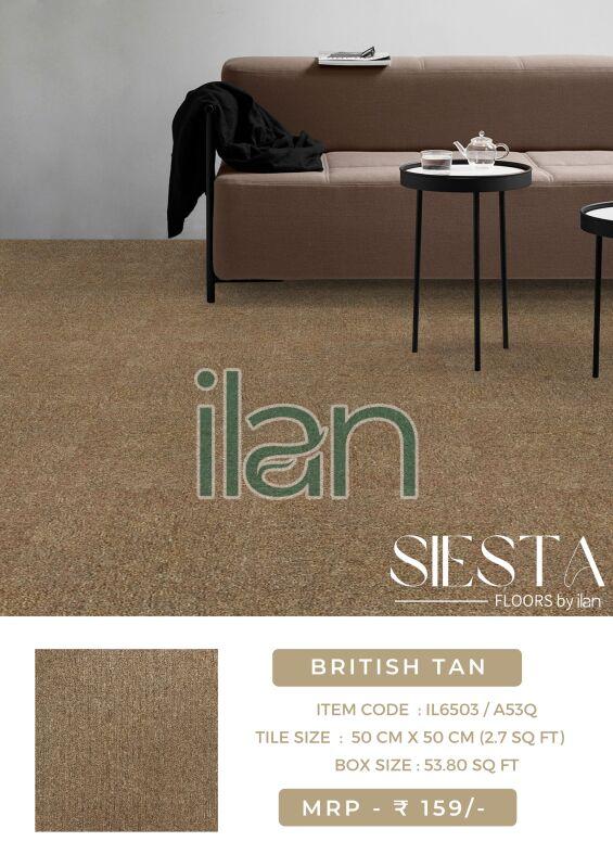 British Tan Carpet Tiles, Color : Brow