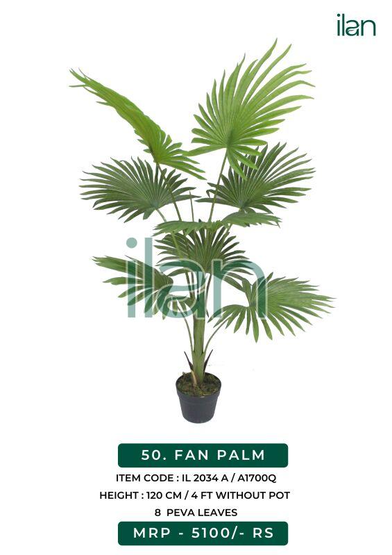 Fan palm 2034 a artificial plants, Feature : Easy Washable