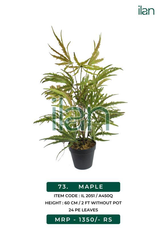 Maple 2051 artificial plant, Feature : Easy Washable