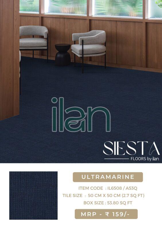 Ilan Nylon Ultramarine, For Flooring, Wall, Size : 20x20 Inch