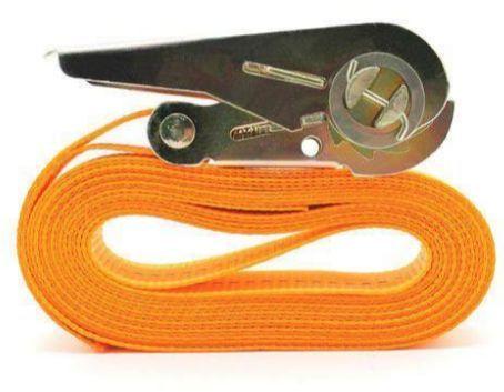 Orange 5 Meter Polyester Lashing Belt, For Industrial