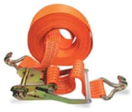 Orange High Tenacity Polyester Cargo Lashing Belt, for Industrial, Feature : Easy To Use, Long Lasting