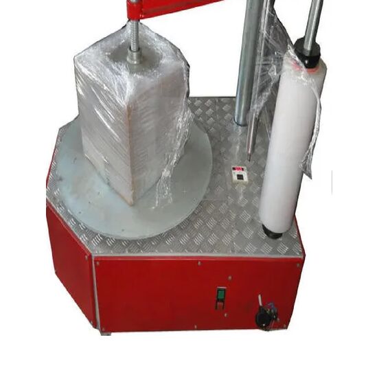 Mild Steel Electric Box Stretch Wrapping Machine, Phase : Three