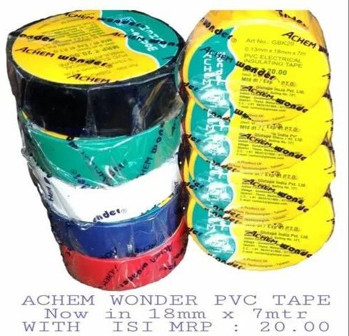 Achem Wonder Tape, Color : Black