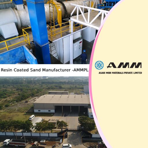 Resin coated sand plant