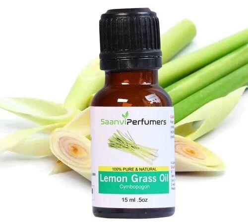 Saanvi Perfumers lemongrass essential oil, for Pharma