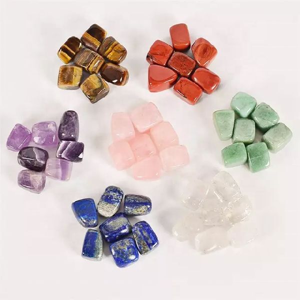 7 Chakra Healing Tumbled Stone, Feature : Attractive Look, Bueatiful Colors