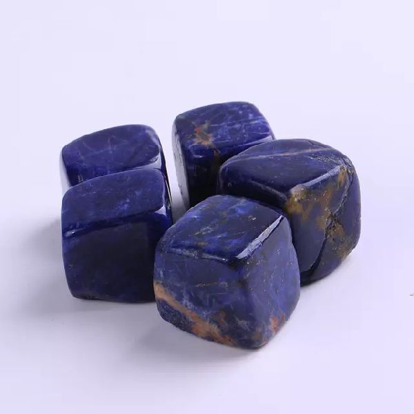 Lapis Lazuli Tumbled Stone, for Making Jewellery, Feature : International Standard Look