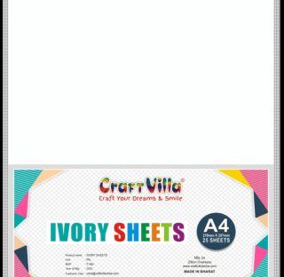 A4 Ivory Paper Sheet