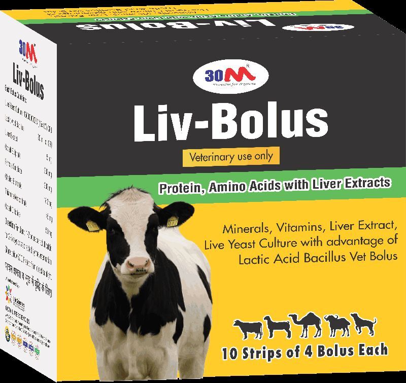 Liv-Bolus, for Animal Feed