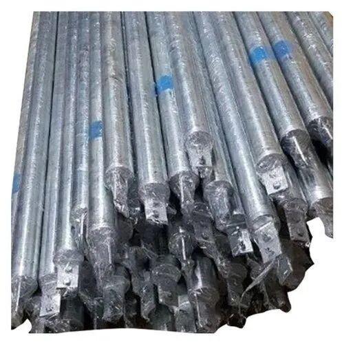 Round GI Chemical Earthing Pipe, Color : Silver