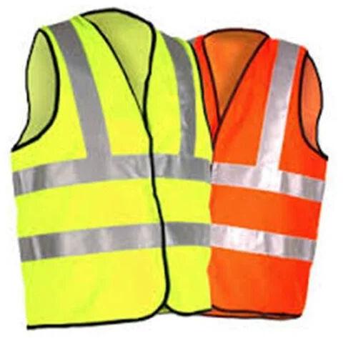 Polyester Plain Safety Jacket