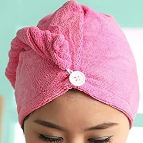 Plain Microfiber Headwrap Towel, Size : FREE SIZE