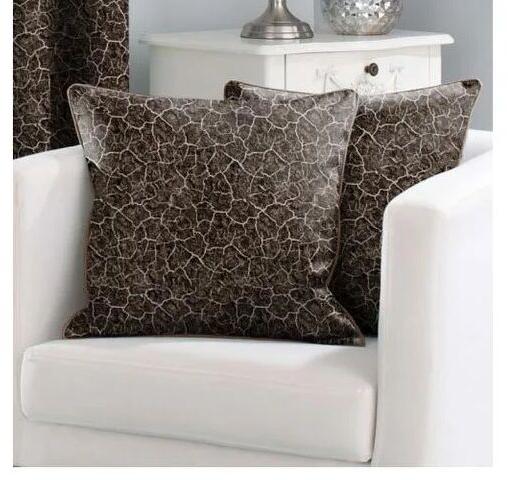 Brown Printed Cushion Cover, Size : 40*40 cm