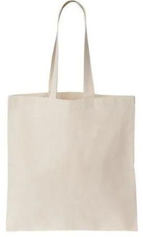 Plain White Cotton Shopping Bag, Capacity : 5 kg