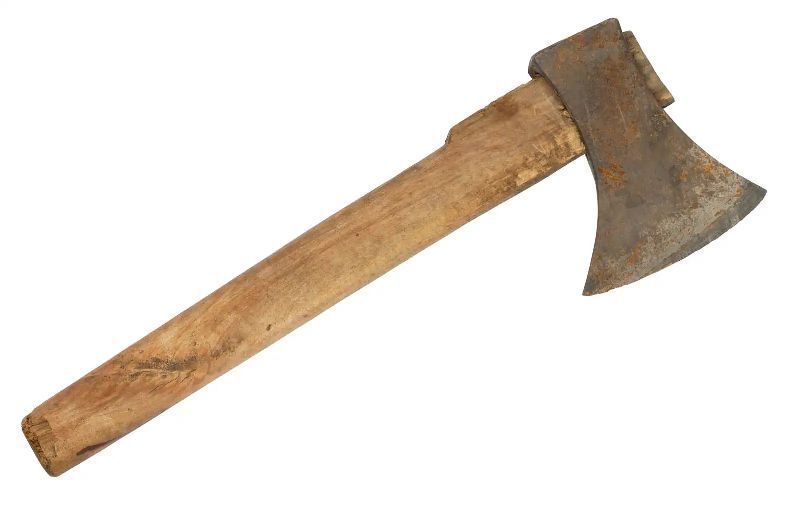 Polished 1kg Cast Iron Wooden Handle Axe, Size : Standard
