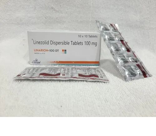 Linezolid Dispersible Tablet, Packaging Size : 10*10 Tablets