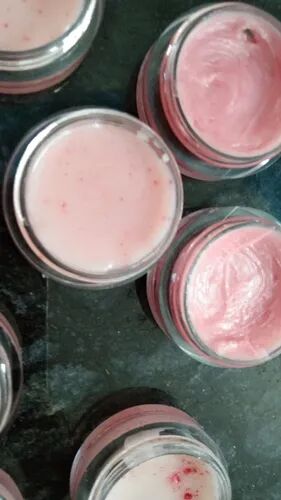 Pink lip balm, Form : Cream