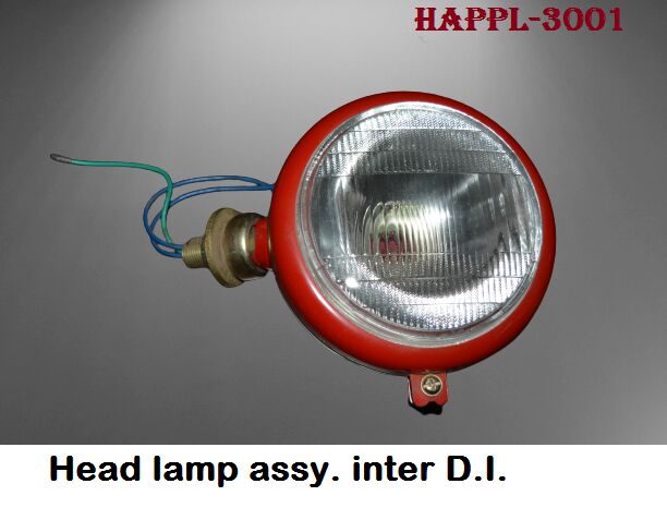 Round HAPPL-3001 Headlamp Assembly, for Automotive, Color : Red