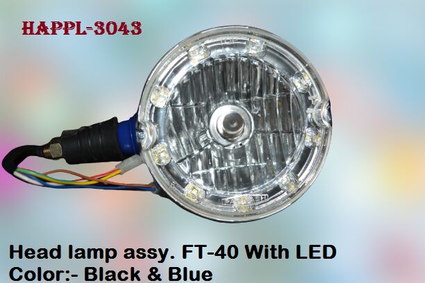 Round HAPPL-3043 Headlamp Assembly, for Automotive