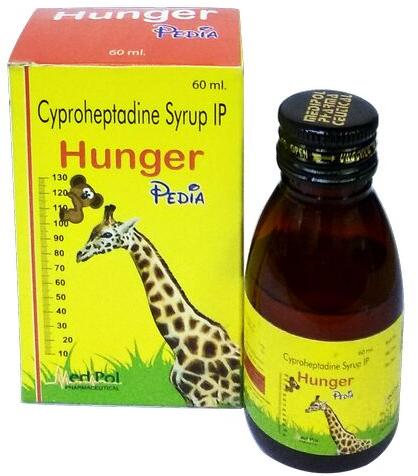 Cyproheptadine Syrup, Packaging Type : WITH MONO CARTON