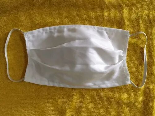 Cotton Face Mask, for Personal Use, Color : White