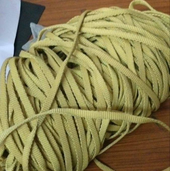 Yellow Kevlar rope