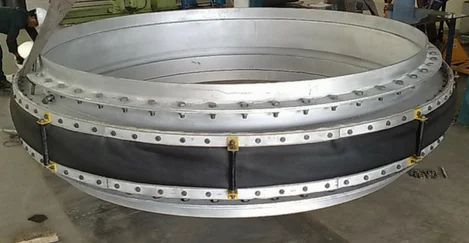 Metallic Fabric Expansion Joints, for Industrial Use, Feature : Durable, Fine Finishing, Heat Resistant