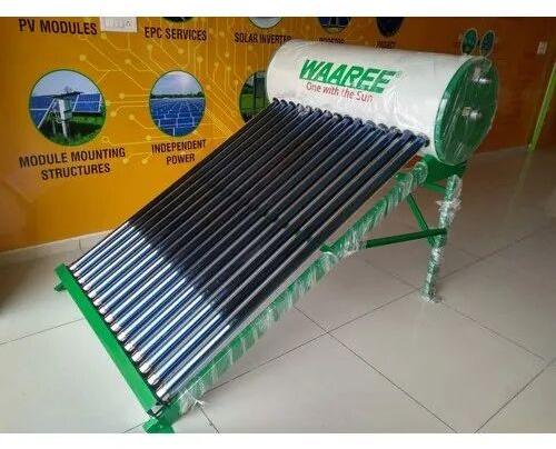 Waaree Solar Water Heater, Capacity : 100 lpd