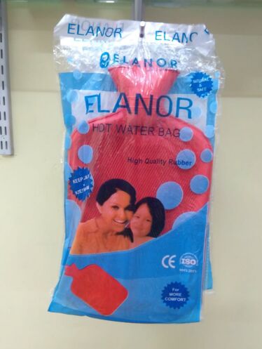 Rubber Elanor Hot Water Bag, Capacity : 2000ml