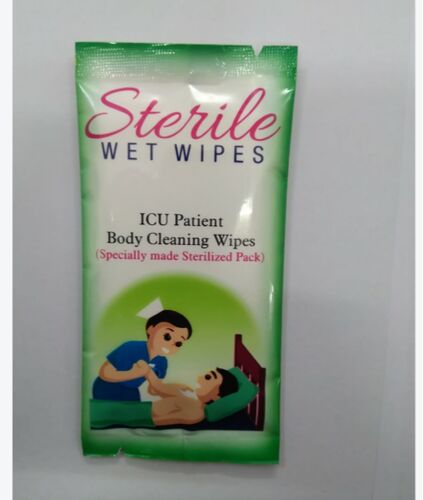 Polyester Sterile Wet Wipes, Packaging Type : Packet