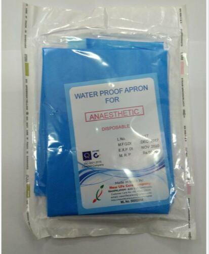 PE Waterproof Apron, Size : Medium